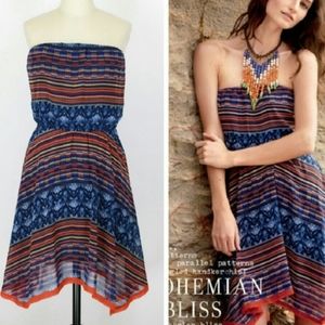Anthropologie - Maeve Urcos Handkerchief Dress xs